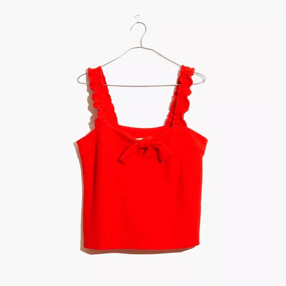 NWT Madewell Tie-front Tank